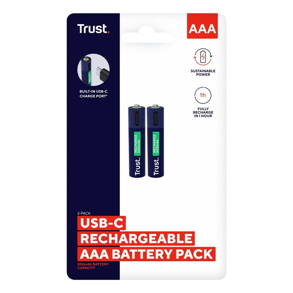Batteries Trust 25585 500 mAh AAA 3,7 V (2 Units)