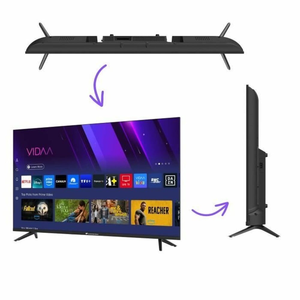 Smart TV Continental Edison CELED43SVQLD25B6 UHD 4K 43” ULED Ultra HD 4K QLED