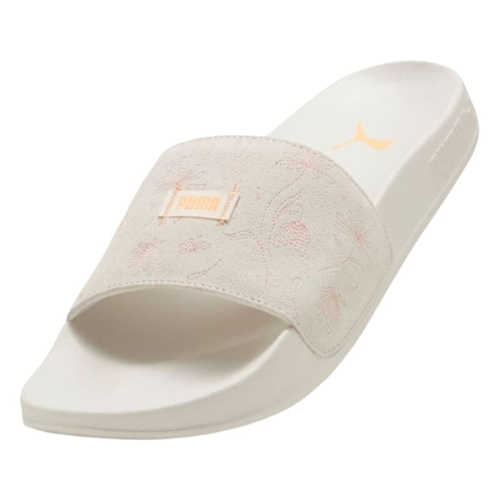 Tongs pour Femmes Puma Leadcat 2.0 Crafted Flowers SS25 401321 02 Blanc