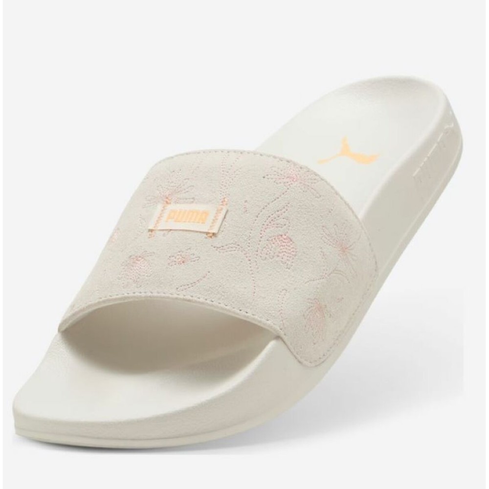 Tongs pour Femmes Puma Leadcat 2.0 Crafted Flowers SS25 401321 02 Blanc