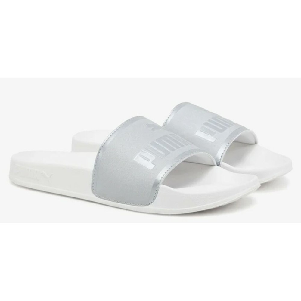 Women's Flip Flops Puma Leadcat 2.0 Aqua Metallics SS25 401707 01 Grey