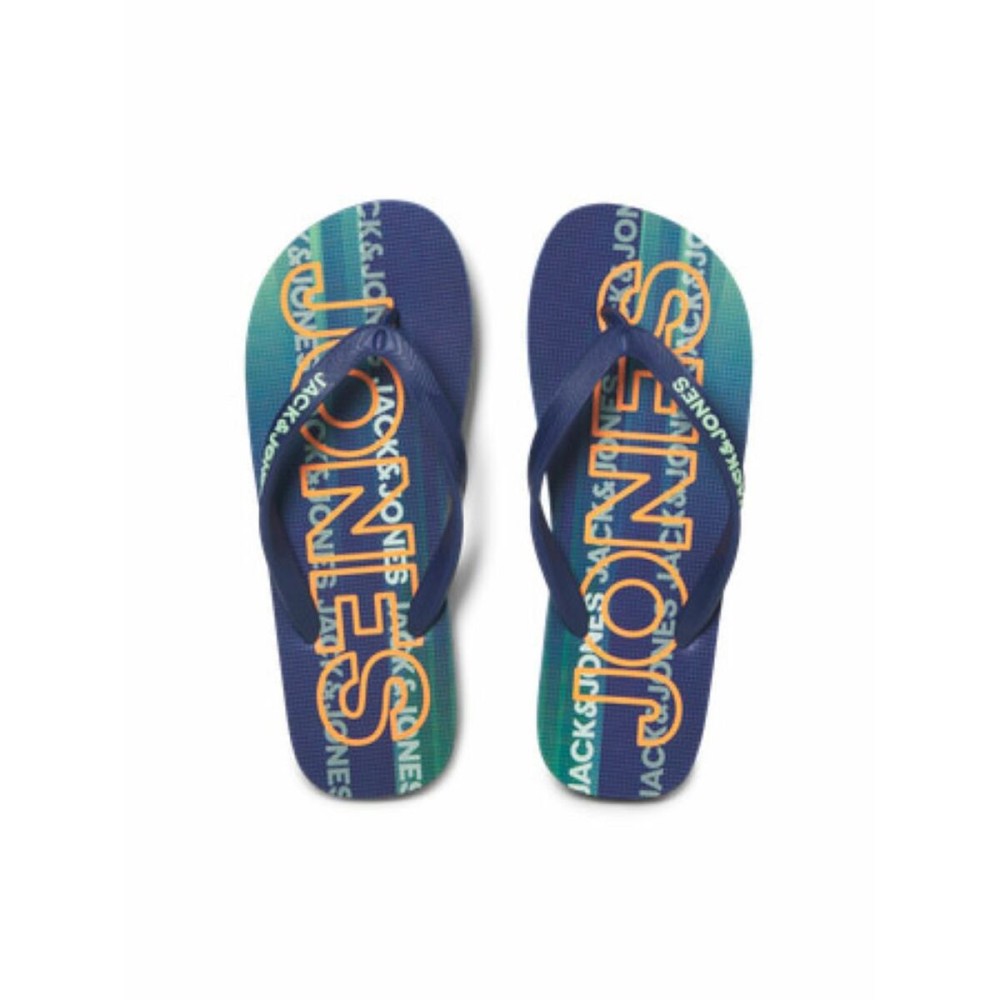 Flip Flops für Männer Jack & Jones JFWLOGO 2.0 FLIP FLOP 12251259 Marineblau