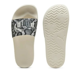 Women's Flip Flops Puma Leadcat 2.0 Snake Chic SS25 400680 02 Beige