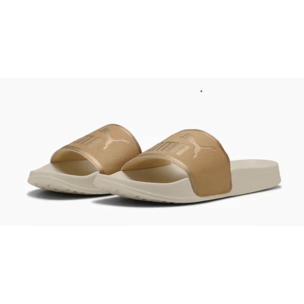 Tongs pour Femmes Puma Leadcat 2.0 Aqua Metallics SS25 401707 02 Beige