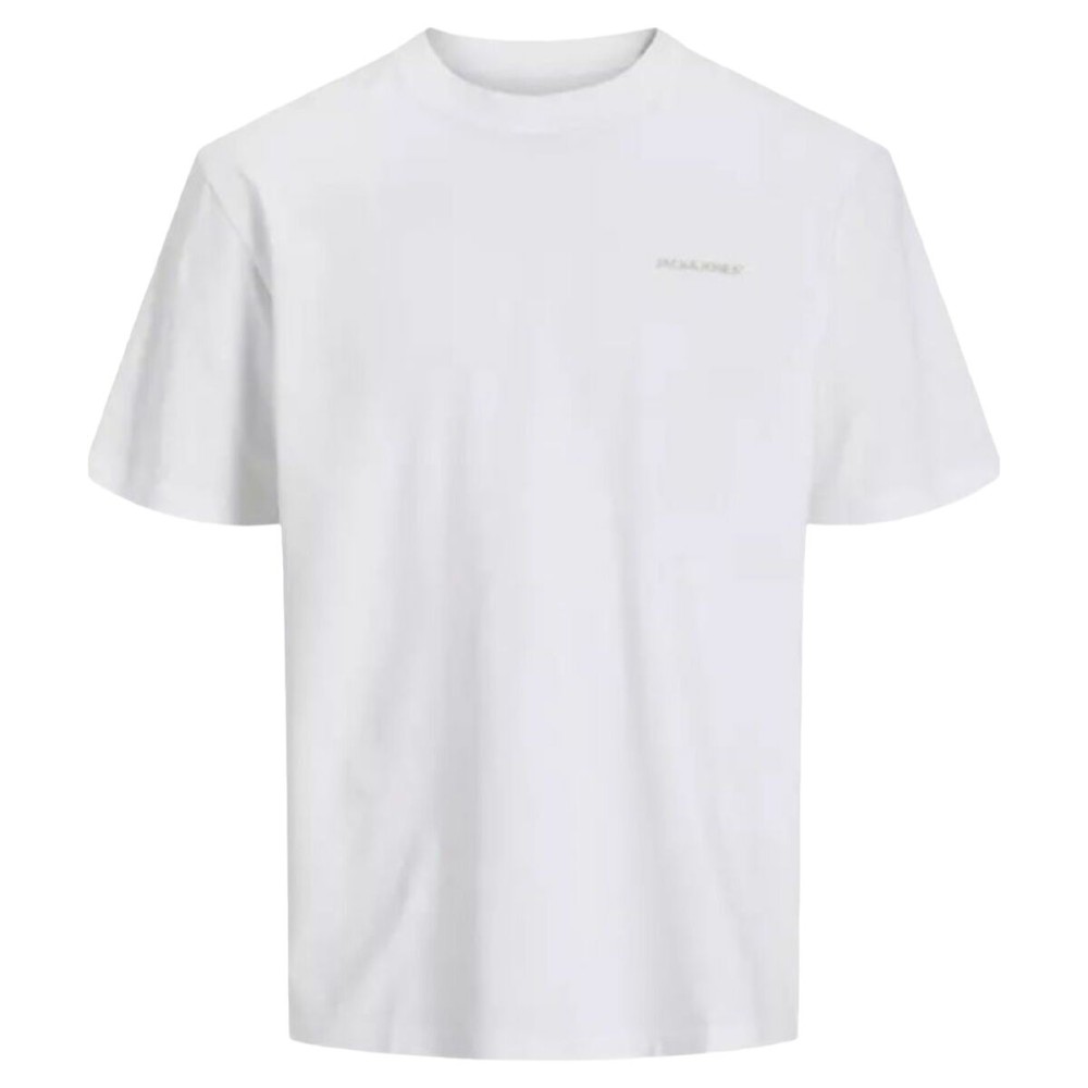 T-shirt à manches courtes homme Jack & Jones JCOPACER BACK PRINT TEE 12273297 Blanc