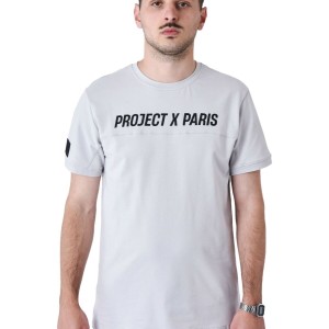 T-shirt à manches courtes homme Project X Paris PROJECT T- SHIRT 2510175 LS Gris