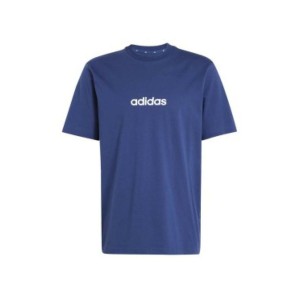 T-shirt à manches courtes homme Adidas M LIN SJ T JE8999 Bleu
