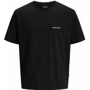 T-shirt à manches courtes homme Jack & Jones JORSPLIT BACK TEE 12272996 Noir