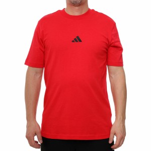 T-shirt à manches courtes homme Adidas M SL SJ T JF1095 Rouge