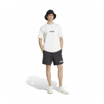 T-shirt à manches courtes homme Adidas M LIN SJ T JE9000 Blanc