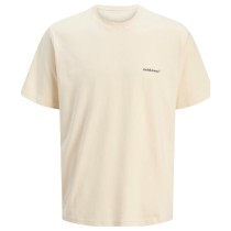 Herren Kurzarm-T-Shirt Jack & Jones JORSPLIT BACK TEE 12272996 Weiß