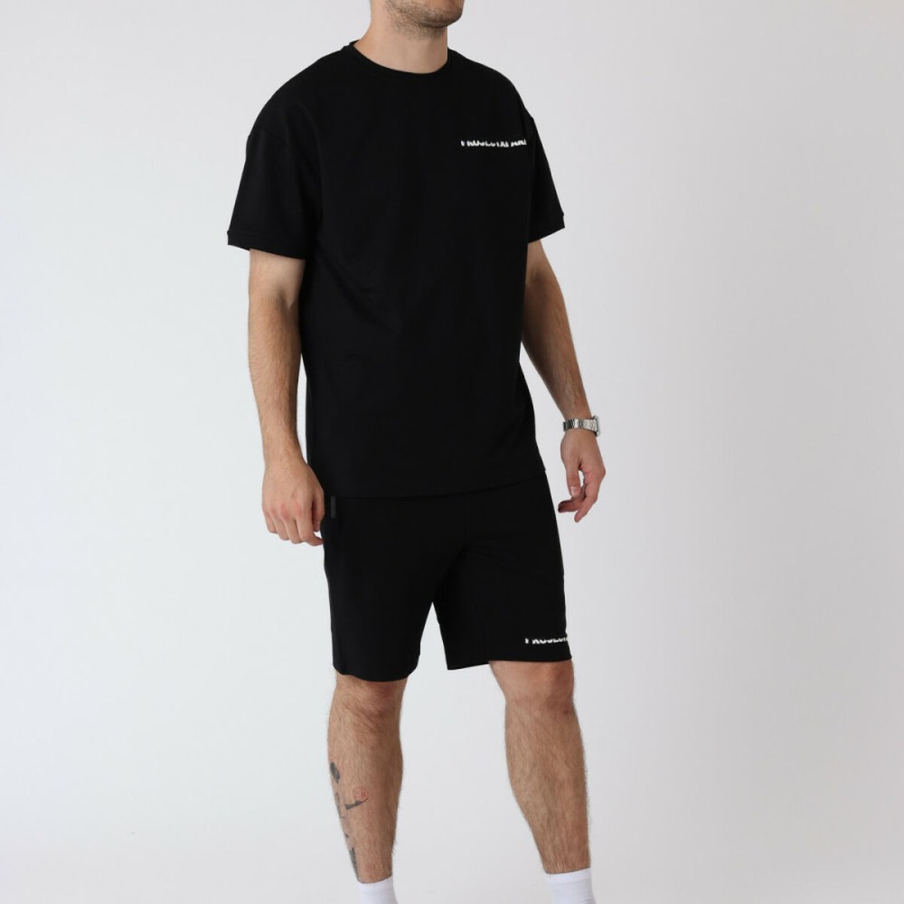 Herren Kurzarm-T-Shirt Project X Paris PROJECT T- SHIRT 2510190 BK Schwarz