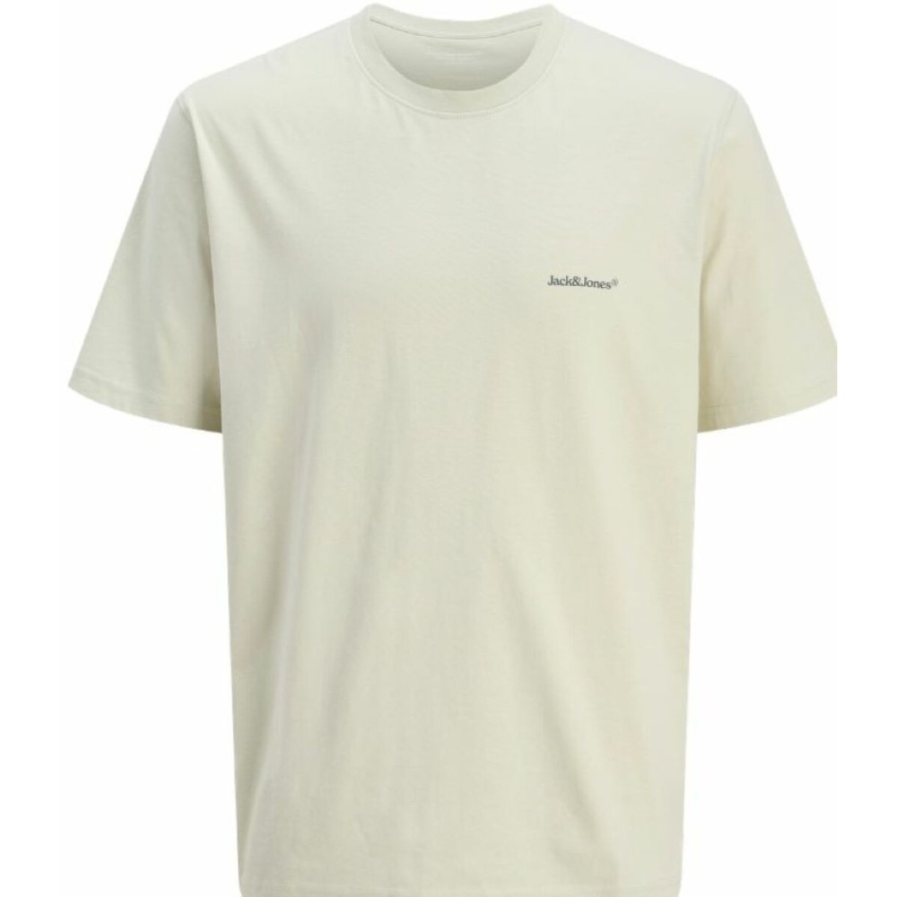 Men’s Short Sleeve T-Shirt Jack & Jones JORSPLIT BACK TEE 12272996 Green