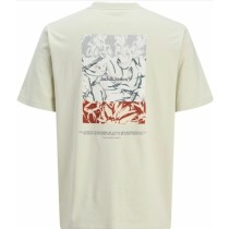 T-shirt à manches courtes homme Jack & Jones JORSPLIT BACK TEE 12272996 Vert