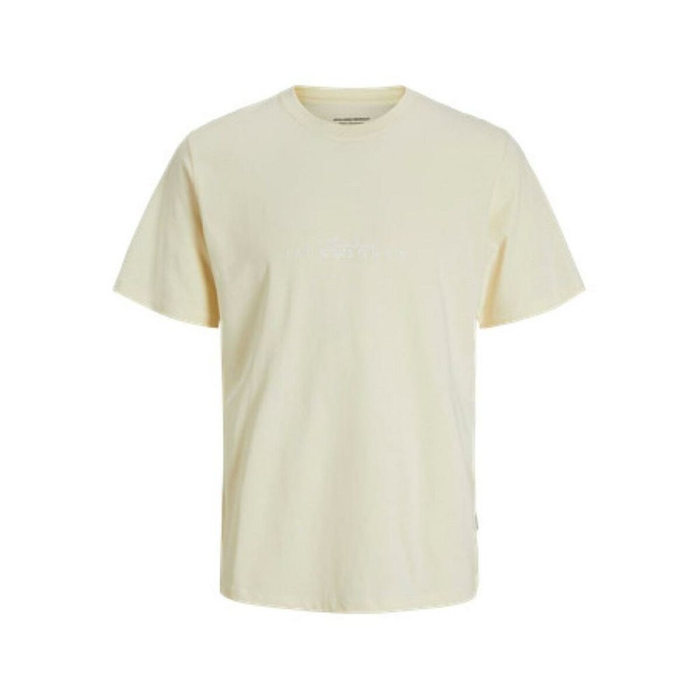 Herren Kurzarm-T-Shirt Jack & Jones JORVARENNA BRANDING TEE Weiß
