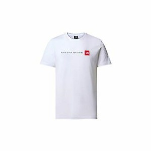 Herren Kurzarm-T-Shirt The North Face M SS NEVER STOP EXPLORING TEE NF0A87NSFN41 Weiß
