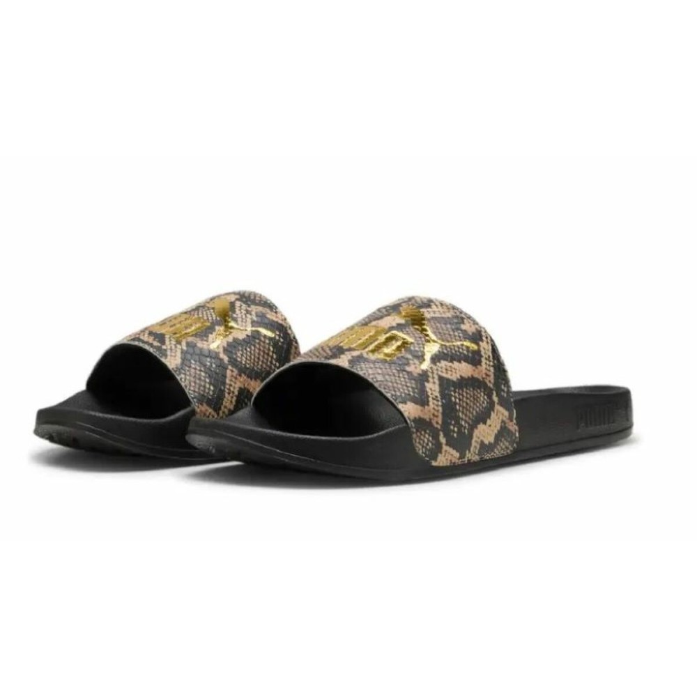 Tongs pour Femmes Puma Leadcat 2.0 Snake Chic SS25 400680 01 Noir