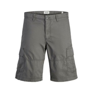 Pantalon court Jack & Jones JPSTCOLE MATEOCARGO SHORT MID SN 12274389 Gris