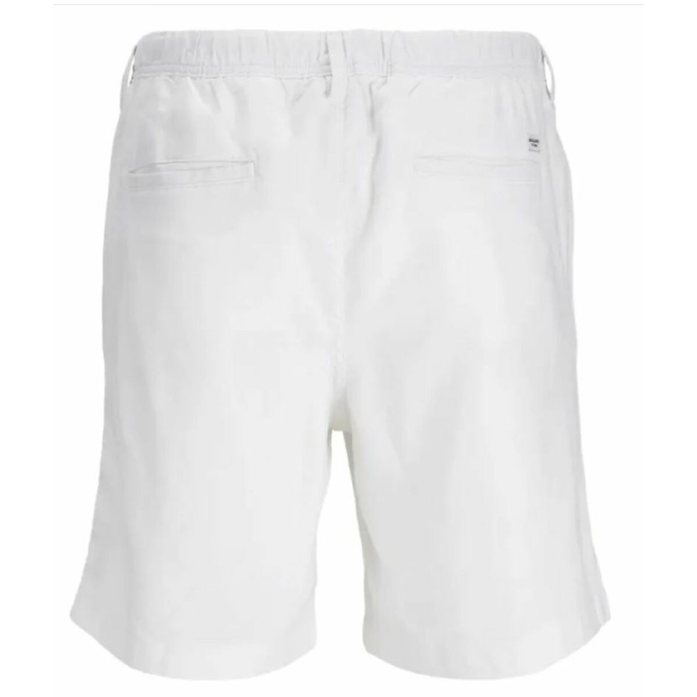 Pantalon court Jack & Jones JPSTJAIDEN CAMPAIGN HYBRIDBONDISHORT SRT 12274968 Blanc