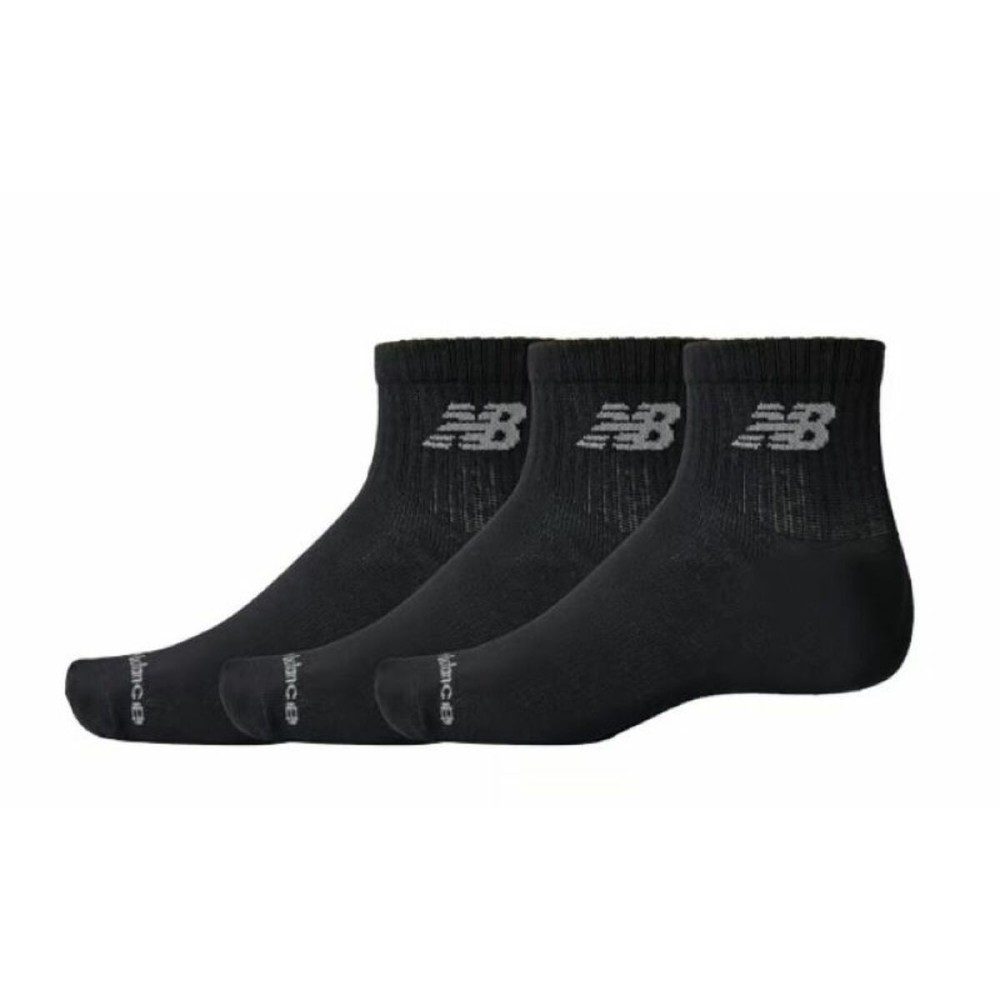 Chaussettes de Sport New Balance PERF ANKLE LAS51413 Noir 3 paires