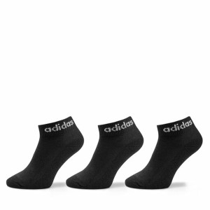 Chaussettes de Sport Adidas C LIN ANKLE 3P IC1303 Noir 3 paires