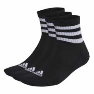 Chaussettes de Sport Adidas 3S C SPW MID 3P IC1317 Noir 3 paires