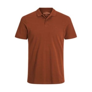 Herren Kurzarm-Poloshirt Jack & Jones JJEBASIC POLO SS NOS 12136516 Braun