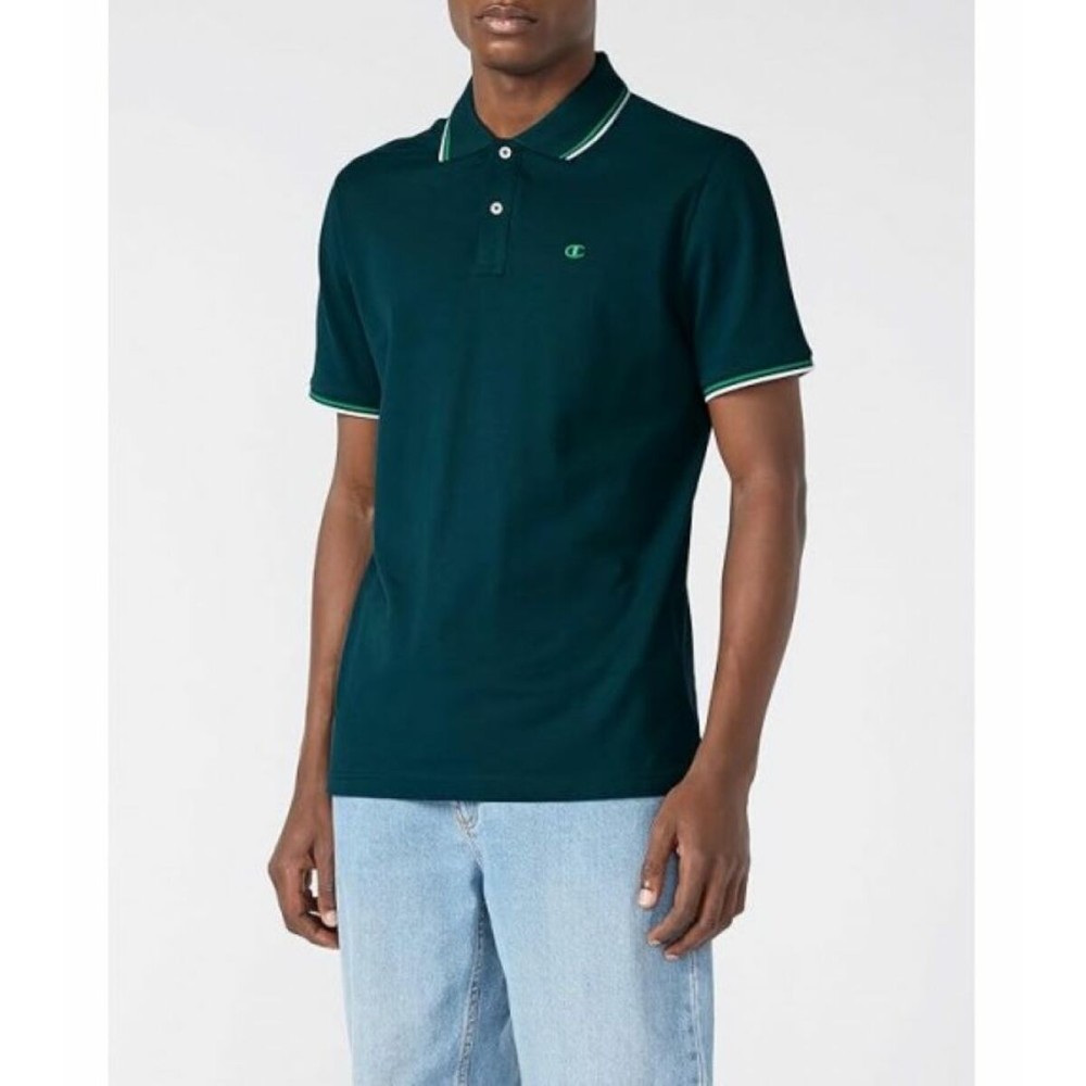 Polo à manches courtes homme Champion CHAMPION POLO 220897 EMA Vert