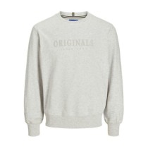 Sweat sans capuche homme Jack & Jones JORFREDERIKSBERG SWEAT 12265756 Gris