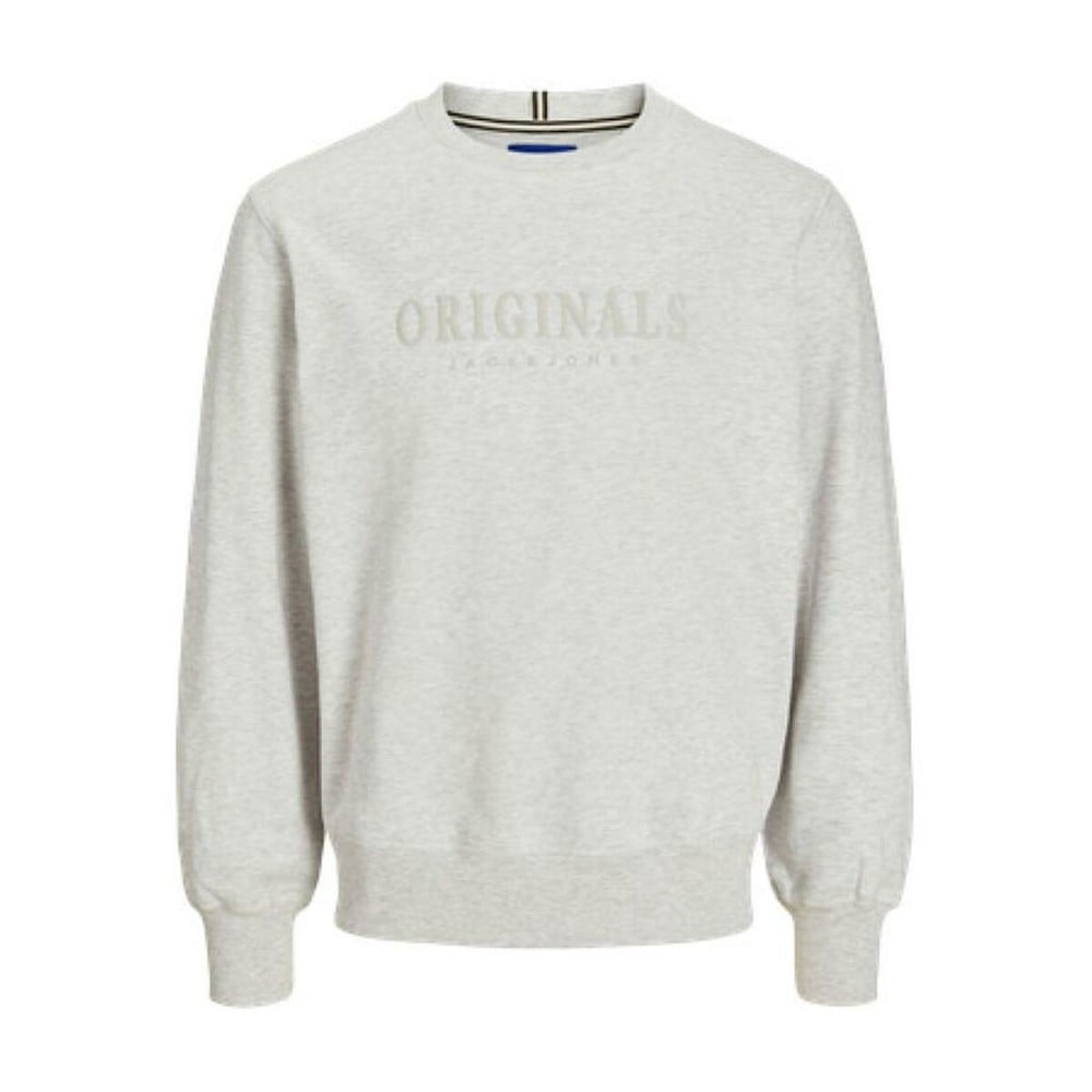 Herren Sweater ohne Kapuze Jack & Jones JORFREDERIKSBERG SWEAT 12265756 Grau
