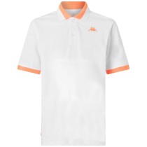 Polo à manches courtes homme Kappa 341N22W A14 Blanc