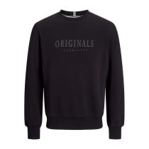 Herren Sweater ohne Kapuze Jack & Jones JORFREDERIKSBERG SWEAT 12265756 Schwarz