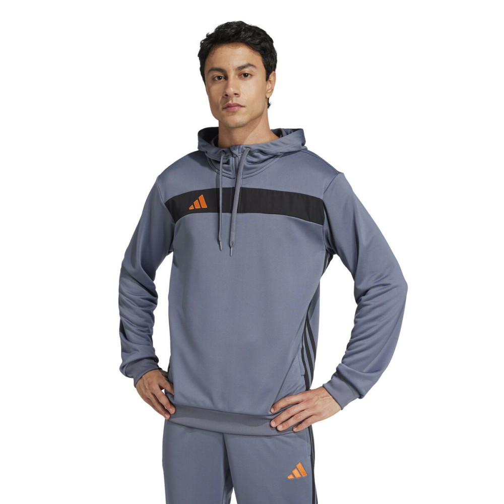 Sweat à capuche homme Adidas TIRO ES WSW HD JC5462 Gris