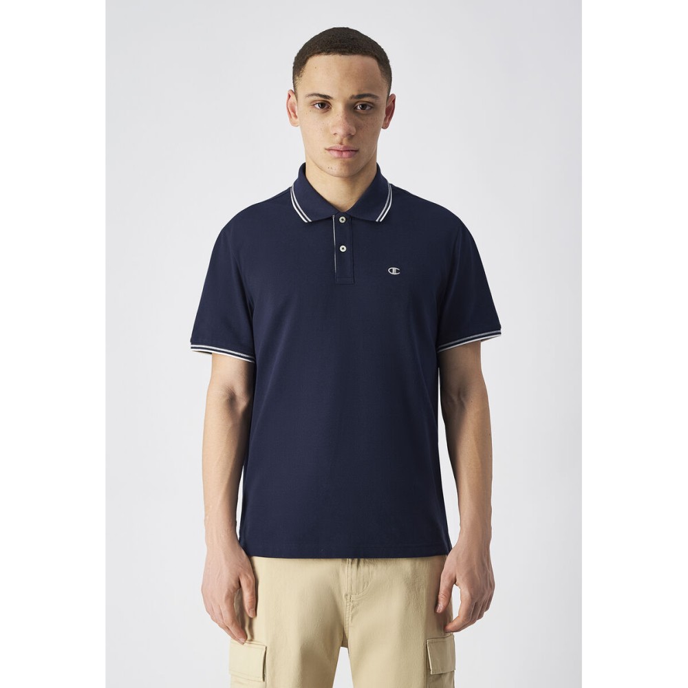 Polo à manches courtes homme Champion CHAMPION POLO 220897 NNY Blue marine