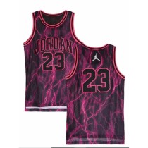Child's Short Sleeve T-Shirt Nike JDN JORDAN 23 AOP JERSEY 95C655 K09 Black