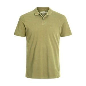 Herren Kurzarm-Poloshirt Jack & Jones JJEBASIC POLO SS NOS 12136516 grün