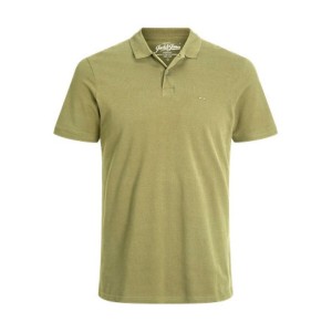 Polo à manches courtes homme Jack & Jones JJEBASIC POLO SS NOS 12136516 Vert