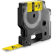 Laminated Tape Dymo Nylon Flexible IND Multicolour Black/Yellow