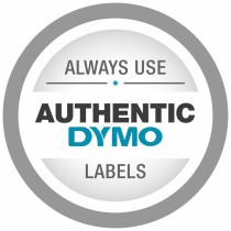 Laminated Tape Dymo Nylon Flexible IND Multicolour Black/Yellow
