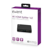 Switch HDMI Ewent EW3720 4K Noir