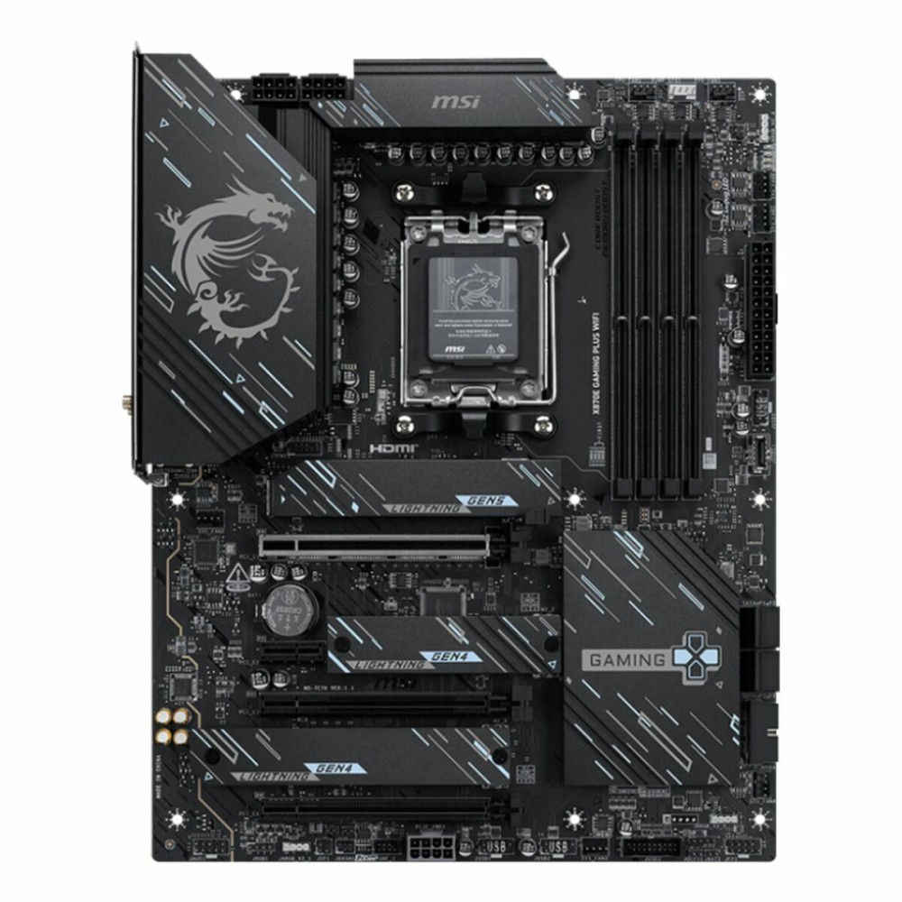 Motherboard MSI X870E GAMING PLUS WIFI AMD AM5 AMD AMD X870E