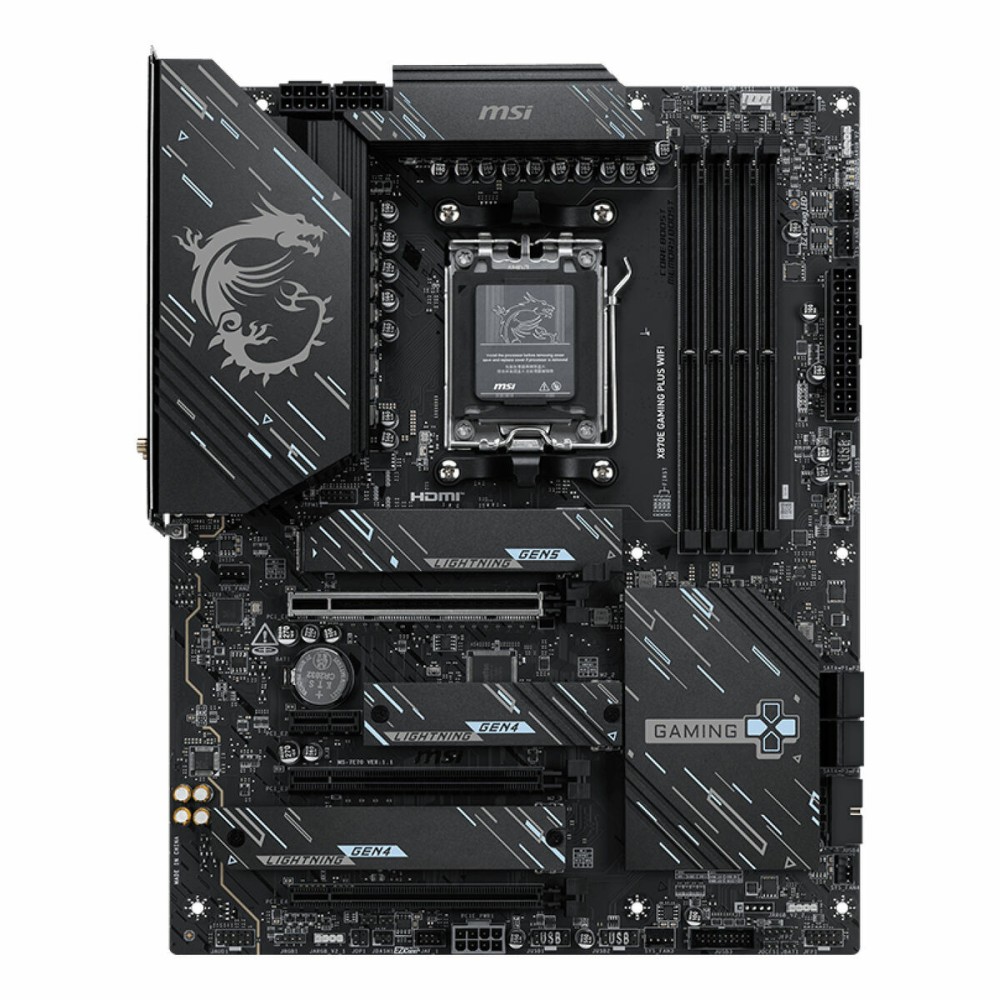 Motherboard MSI X870E GAMING PLUS WIFI AMD AM5 AMD AMD X870E