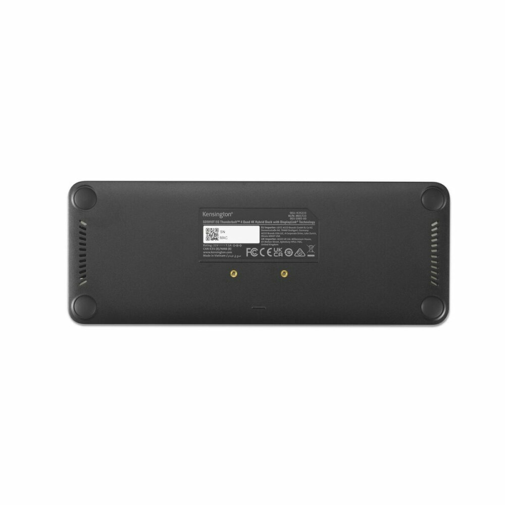 Hub USB Kensington K35234EU Schwarz