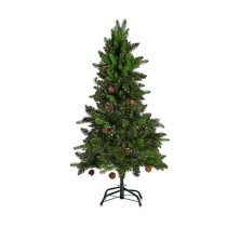 Sapin de Noël Métal Marron Vert Plastique (Ø 60 x 150 cm)