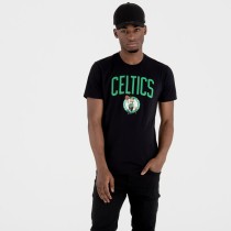 T-shirt à manches courtes homme New Era NOS NBA BOSCEL 60505459 Noir