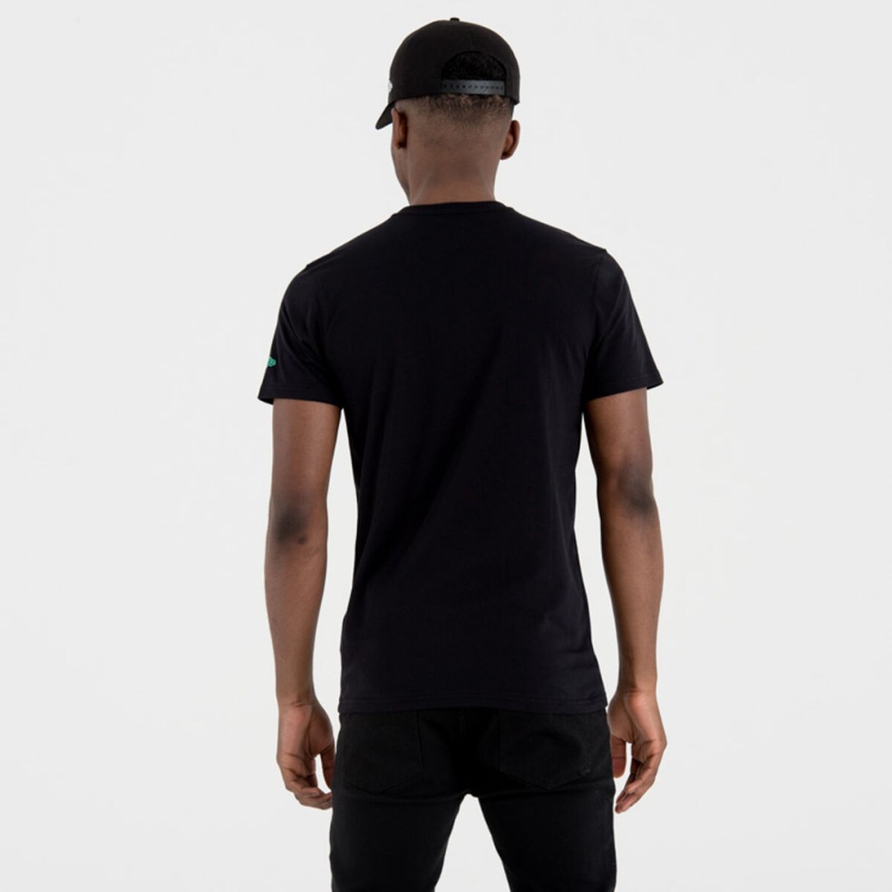 T-shirt à manches courtes homme New Era NOS NBA BOSCEL 60505459 Noir