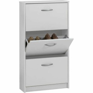 Schuhschrank FMD Weiß 58,5 x 104,5 x 17 cm