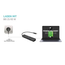 Station d'acceuil i-Tec C31TRAVELEASYDOCKPD Noir 60 W
