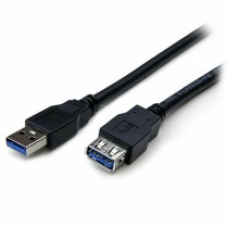 Câble USB Startech USB3SEXT2MBK Noir