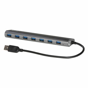 USB Hub i-Tec U3HUB778 Silver Black Grey